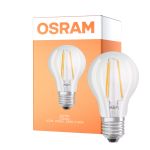 Osram Parathom LED E27 Pera Chiara 4.5W 470lm - 822-827 Dim To Warm | Sostitutiva 40W