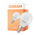 Osram Classic LED E14 Sferica Ghiaccio 3.3W 250lm - 827 Bianco Molto Caldo | Sostitutiva 25W