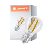 Ledvance Classic Superior LED Bulbo E27 Pera Filamento Chiara 2.2W 470lm - 840 Bianco Freddo | Sostitutiva 40W