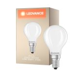 Ledvance Classic LED E14 Sferica Filamento 5.9W 806lm - 827 Bianco Molto Caldo | Dimmerabile - Sostitutiva 60W