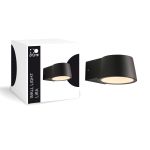 D'Lite Luce Da Parete Lira Nero 7W 600lm 830 Luce Calda -  | IP54