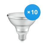 Confezione Multipack 10x Osram Faretti LED E27 PAR20 6.4W 350lm 36D - 927 Bianco Molto Caldo | Miglior Resa Cromatica - Dimmerabile - Sostitutiva 75W