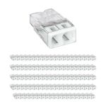 Confezione Multipack 100x Wago 2273-202 Morsettiera Compact | 2 Filo Connessione - Push Filo