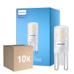 Confezione Multipack 10x Philips CorePro LED Capsule G9 Ghiaccio 1.9W 220lm - 827 Bianco Molto Caldo | Sostitutiva 25W