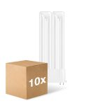 Confezione Multipack 10x Ledvance Dulux F LED 20W - 830 Luce Calda -  | 4-Pin - Sostitutiva 36W