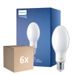Confezione Multipack 6x Philips TrueForce Core LED E40 HPL/SON Ghiaccio 36W 6000lm 300D - 840 Bianco Freddo | Sostitutiva 125W