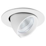 Noxion Faretti LED Forza V2 Aluminium Bianca 32W 3700lm 36D - 930-940-957 CCT | 160mm - Ritaglio 145mm - Miglior Resa Cromatica