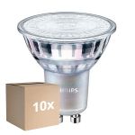 Confezione Multipack 10x Philips MASTER Value Faretti LED GU10 PAR16 3.7W 355lm 60D - 927 Bianco Molto Caldo | Miglior Resa Cromatica - Dimmerabile - Sostitutiva 50W