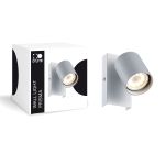 D'Lite Luce Da Parete Prisma Metallo Argento | IP20 - Adatto per 1x GU10