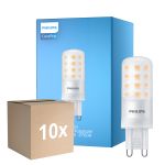 Confezione Multipack 10x Philips Corepro LED Capsula G9 4.8W 570lm - 827 Bianco Molto Caldo | Sostitutiva 60W
