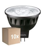 Confezione Multipack 10x Philips Master Faretti LED GU5.3 MR16 6.7W 460lm 24D - 940 Bianco Freddo | Miglior Resa Cromatica - Dimmerabile - Sostitutiva 35W
