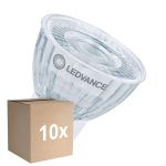 Confezione Multipack 10x Ledvance LED MR11 Gu4 Riflettore 1.8W 184lm 36D - 840 Bianco Freddo | Sostitutiva 20W