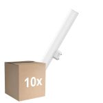 Confezione Multipack 10x Osram LEDinestra HD Luceing S14d 3W 275lm - 927 Bianco Molto Caldo | Miglior Resa Cromatica - Dimmerabile - Sostitutiva 27W