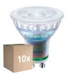 Confezione Multipack 10x Philips Master LED Riflettore GU10 PAR16 2.1W 375lm 36D - 827 Bianco Molto Caldo | Sostitutiva 50W