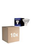 Confezione Multipack 10x Noxion Faretti LED GU5.3 PAR16 4.4W 345lm 36D - 830 Luce Calda -  | Dimmerabile - Sostitutiva 35W