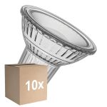 Confezione Multipack 10x Ledvance LED Riflettore GU10 PAR16 6.9W 650lm 120D - 940 Bianco Freddo| Dimmerabile - Sostitutiva 80W