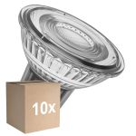 Confezione Multipack 10x Ledvance LED Riflettore GU10 PAR16 8W 750lm 36D - 827 Bianco Molto Caldo | Dimmerabile - Sostitutiva 100W