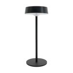 Eglo Lampada Da Tavolo Simeri Acciaio Nero 3W 250lm - 830-860 Regolabile Bianca | IP44 - Touch Dimmerabile - USB-C