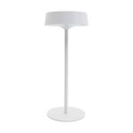 Eglo Lampada Da Tavolo Simeri Acciaio Bianca 3W 250lm - 830-860 Regolabile Bianca | IP44 - Touch Dimmerabile - USB-C