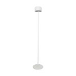 Eglo Lampada da terra Roccanova-L Acciaio Bianca 2W 270lm - 830 Luce Calda -  | IP44 - Touch Dimmerabile - USB-C