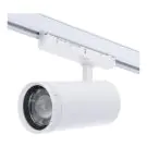 Noxion Faretto Su Binario 3-Fase Delta Aluminium Bianca 30W 2250lm 15-55D - 927-930-940 CCT | Zoomabile
