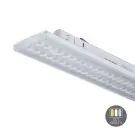 Noxion LED Staffa per rotaia 3 Fasi Bianca Inclinabile 40W/45W/50W/55W 8800lm 90D - 830-840-850 CCT | 150cm 