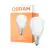Osram Retrofit LED E14 Sferica Ghiaccio 5W 250lm - 827 Bianco Molto Caldo | RGBW - Dimmerabile - Telecomando - Sostitutiva 25W