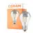 Osram Classic LED E27 Pera Filamento Mirror Argento 4W 400lm - 827 Bianco Molto Caldo | Sostitutiva 35W