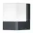 Ledvance Smart+ Wifi Luce Da Parete Cube Scuro Grigio Esterni 9.5W 500lm - 830 Luce Calda -  | RGBW - Dimmerabile