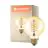 Ledvance Vintage 1906 LED E27 Globe Oro 7W 600lm - 822 Bianco Molto Caldo | Dimmerabile - Sostitua 48W