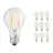 Confezione Multipack 10x Osram CLASSIC LED E27 Pera Filamento Chiara 7.5W 1055lm - 827 Bianco Molto Caldo | Dimmerabile - Sostitutiva 75W