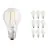 Confezione Multipack 10x Osram CLASSIC LED E27 Pera Filamento Chiara 4.2W 470lm - 927 Bianco Molto Caldo | Miglior Resa Cromatica - Dimmerabile - Sostitutiva 40W