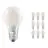 Confezione Multipack 10x Osram CLASSIC LED E27 Pera Filamento Ghiaccio 7.5W 1055lm - 827 Bianco Molto Caldo | Sostitutiva 75W
