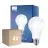 Confezione Multipack 4x Philips Classic LED Bulbo E27 Pera Ghiaccio 17.5W 2452lm - 827 Bianco Molto Caldo | Sostitutiva 150W