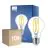 Confezione Multipack 10x Philips Master LED E27 Pera Filamento Chiara 5.9W 806lm - 922-927 Dim To Warm | Miglior Resa Cromatica - Dimmerabile - Sostitutiva 60W