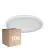 Confezione Multipack 10x D'Lite Luce da soffitto Luma Bianca 18W 1700lm - 827 Bianco Molto Caldo | IP44 - 29cm