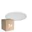 Confezione Multipack 5x D'Lite Luce da soffitto Luma Bianca 22W 2000lm - 827 Bianco Molto Caldo | IP44 - 42cm