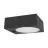 Eglo Luce Da Parete Darfano Nero 6W 930lm - 840 Bianco Freddo | IP54 - Dimmerabile - Sensore Di Movimento