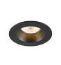 SLV New Tria 68 Faretti Aluminium Nero Il Giro 8.3W 460lm 38D - 927 Bianco Molto Caldo | Ritaglio 68mm -  Miglior Resa Cromatica - Dimmerabile 