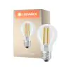 Ledvance Classic LED E27 Pera Filamento Chiara 7.2W 806lm - 927 Bianco Molto Caldo | Miglior resa cromatica - Dimmerabile - Sostitua 60W