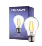 Noxion Lucent LED E27 Pera Filamento Chiara 7W 806lm - 822-827 Dim To Warm | Dimmerabile - Sostitutiva 60W