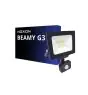 Noxion Proiettore LED Beamy G3.1 Nero 30W 3300lm 110D - 830 Luce Calda -  | IP44 - Sensore di Movimento e Luce - Simmetrico 