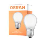 Osram Classic LED E27 Sferica Filamento Ghiaccio 5.5W 806lm - 827 Bianco Molto Caldo | Sostitutiva 60W
