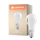 Ledvance Classic LED E27 Pera Filamento Ghiaccio 18W 2452lm - 827 Bianco Molto Caldo | Dimmerabile - Sostitua 150W