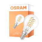 Osram Vintage 1906 LED Classic Slim E14 Pera Filamento Chiara 4.8W 470lm - 827 Bianco Molto Caldo | Dimmerabile - Sostitutiva 40W
