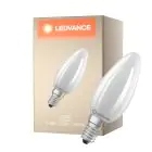 Ledvance LED Classic E14 Candela Filamento Ghiaccio 1.2W 255lm - 840 Bianco Freddo | Sostitutiva 25W
