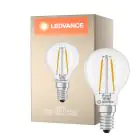 Ledvance Classic LED E14 Pera Filamento Chiara 1.8W 250lm - 827 Bianco Molto Caldo | Sostitutiva 25W