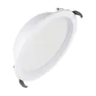 Ledvance Downlight LED Comfort Opale Aluminium Bianca 30W 3600lm 180D - 930-940 CCT | 215mm - Ritaglio 200mm - IP44 - Miglior Resa Cromatica - Zigbee Dimmerabile 