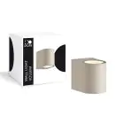 D'Lite Luce Da Parete Vossem Metallo Beige| IP54 - Adatto per 1x GU10 