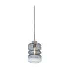 It's about RoMi Luce Pendente Verona Vetro Grigio | Adatto per 1x E27 